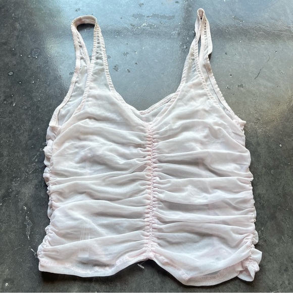 NWOT Free People All I Think About Brami Light Pink - Picture 2 of 9